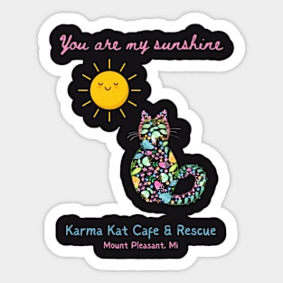 You are my sunshine Sticker